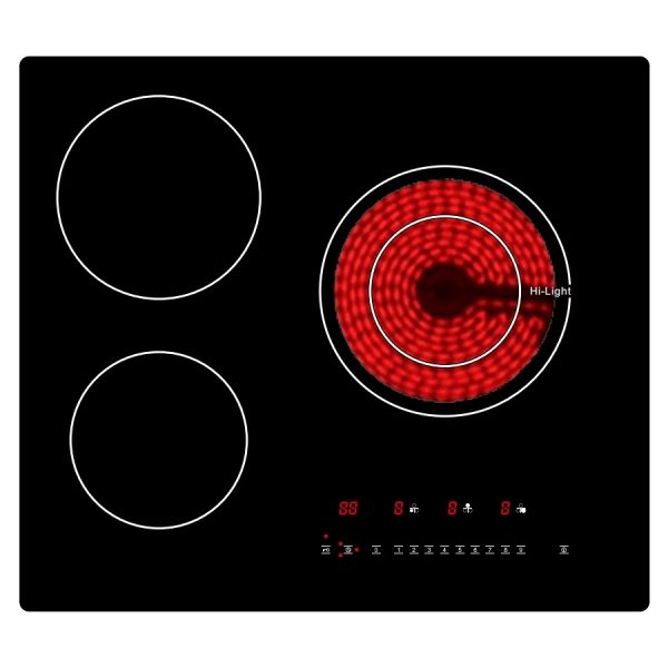 Induction Hob And Ceramic Hob Combination Electric Cooktops