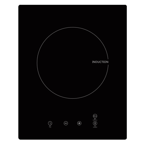 Black Crystal Panel 4-hour Timer 2800w Induction Hob - Image 6