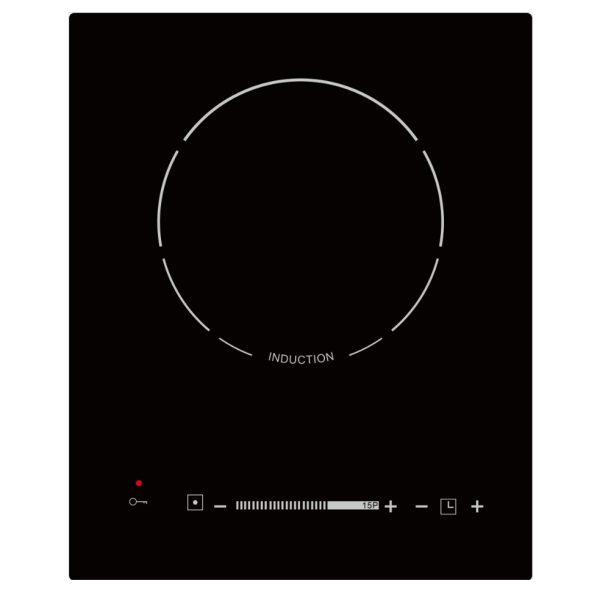 Black Crystal Panel 4-hour Timer 2800w Induction Hob - Image 3