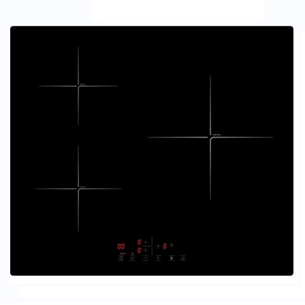 Three Burners Built-in Smart Ceramic Induction Cooker Hob