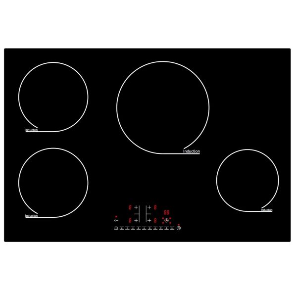 Invizible Electric Built-in Four Burners Induction Cooktops - Image 9