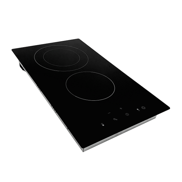 Restaurant Black Double Sides 2 Burner Wifi Smart Ceramic Cooker