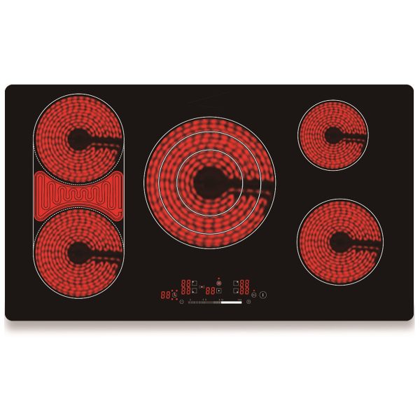 90 cm Radiant 5 Burners Vitro Ceramic Electric Hot Plate Infrared Cooktops