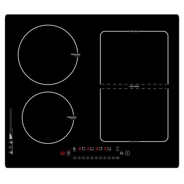 Korean Electric 3 Burner Free Zone Square Induction Cooker - Image 2